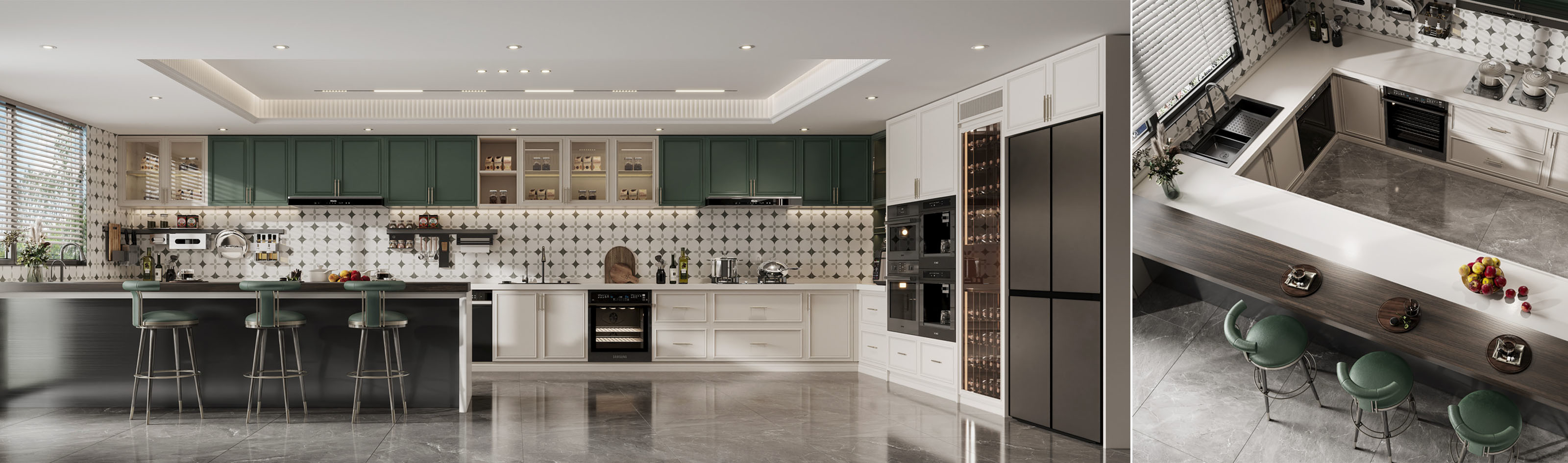 calidad El gabinete de cocina moderno fábrica