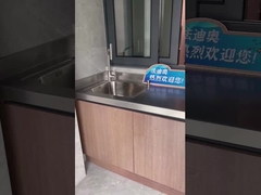 Fadior Baño de balcón de acero inoxidable Estructura interior