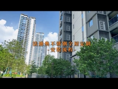 Instalación de gabinetes de acero inoxidable de Fadior