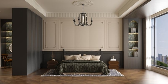 Formaldehyde Free French Style Fitted Wardrobes With Privacy And Practical Elegance