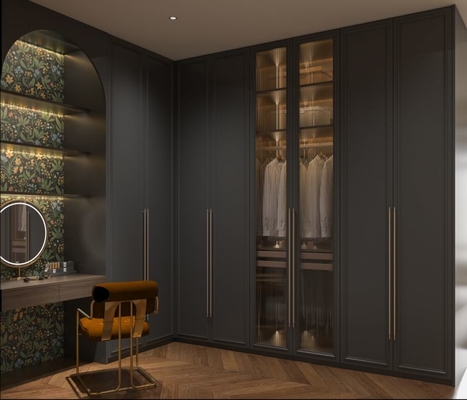 Formaldehyde Free French Style Fitted Wardrobes With Privacy And Practical Elegance