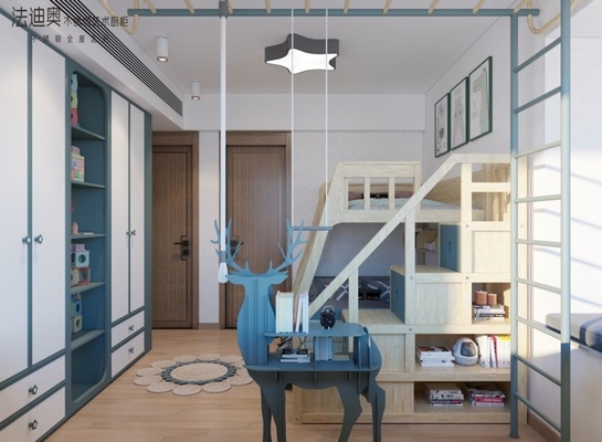 Glacial Green Children Room Wardrobe Modern Playful And Sophisticated